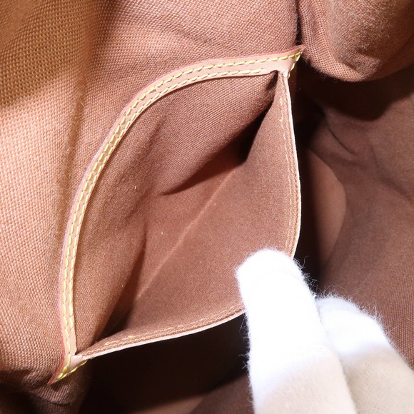 Louis Vuitton Classic Monogram Backpack in Rich Brown and Tan - Picture 13 of 16